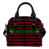 Colorful Louisville Cardinals Stunning Letters Shoulder Handbags