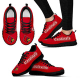 Magnificent Louisville Cardinals Amazing Logo Sneakers