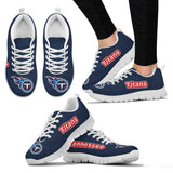 Magnificent Tennessee Titans Amazing Logo Sneakers