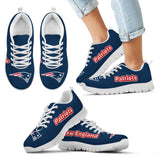 Magnificent New England Patriots Amazing Logo Sneakers