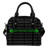Colorful San Francisco Giants Stunning Letters Shoulder Handbags