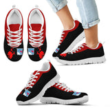 Cute Cupid Angel Background New York Rangers Sneakers