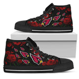 Lovely Rose Thorn Incredible Arizona Cardinals High Top Shoes