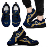 Los Angeles Rams Line Logo Sneakers