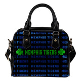 Colorful Memphis Tigers Stunning Letters Shoulder Handbags