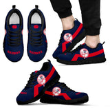 New York Yankees Line Logo Sneakers