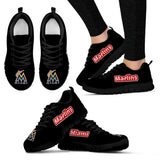 Magnificent Miami Marlins Amazing Logo Sneakers