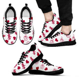Sweeten Dreamy Love Pattern With Logo Chicago White Sox Sneakers