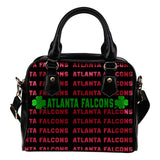 Colorful Atlanta Falcons Stunning Letters Shoulder Handbags