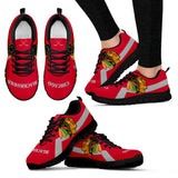 Chicago Blackhawks Line Logo Sneakers