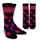 Sports Highly Dynamic Beautiful Atlanta Braves Crew Socks