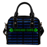 Colorful Chicago Cubs Stunning Letters Shoulder Handbags