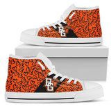 Perfect Cross Color Absolutely Nice Bowling Green Falcons High Top Shoes