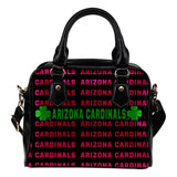 Colorful Arizona Cardinals Stunning Letters Shoulder Handbags