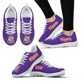 Magnificent LSU Tigers Amazing Logo Sneakers