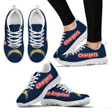 Magnificent Los Angeles Chargers Amazing Logo Sneakers