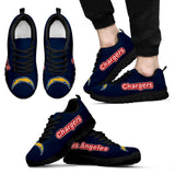 Magnificent Los Angeles Chargers Amazing Logo Sneakers