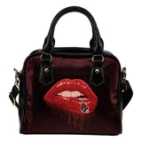 Beautiful Lips Elegant Logo Ball State Cardinals Shoulder Handbags