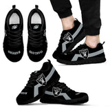 Oakland Raiders Line Logo Sneakers