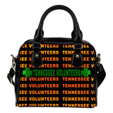 Colorful Tennessee Volunteers Stunning Letters Shoulder Handbags