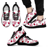 Sweeten Dreamy Love Pattern With Logo Jacksonville Jaguars Sneakers