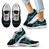 San Jose Sharks Line Logo Sneakers