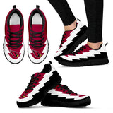 Jagged Saws Creative Draw Arizona Cardinals Sneakers