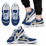 Navy Midshipmen Line Logo Sneakers