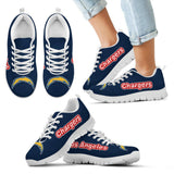 Magnificent Los Angeles Chargers Amazing Logo Sneakers