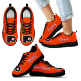 Magnificent Philadelphia Flyers Amazing Logo Sneakers