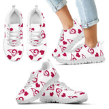 Sweeten Dreamy Love Pattern With Logo Los Angeles Rams Sneakers