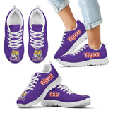 Magnificent LSU Tigers Amazing Logo Sneakers