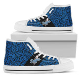 Perfect Cross Color Absolutely Nice Los Angeles Dodgers High Top Shoes