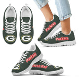 Magnificent Green Bay Packers Amazing Logo Sneakers