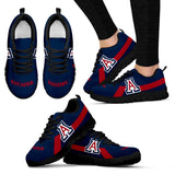Arizona Wildcats Line Logo Sneakers