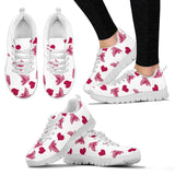 Sweeten Dreamy Love Pattern With Logo Atlanta Falcons Sneakers