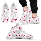 Sweeten Dreamy Love Pattern With Logo San Francisco 49ers Sneakers