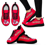 Magnificent Fresno State Bulldogs Amazing Logo Sneakers