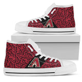 Perfect Cross Color Absolutely Nice Arizona Diamondbacks High Top Shoes