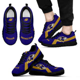 Baltimore Ravens Line Logo Sneakers
