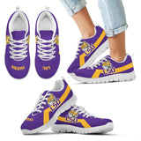 LSU Tigers Line Logo Sneakers