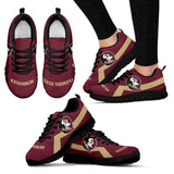 Florida State Seminoles Line Logo Sneakers