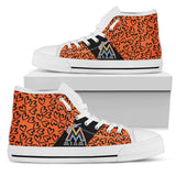Perfect Cross Color Absolutely Nice Miami Marlins High Top Shoes