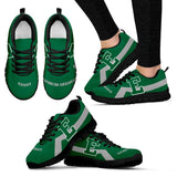 Eastern Michigan Eagles Line Logo Sneakers