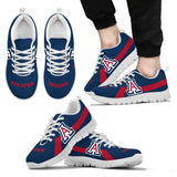 Arizona Wildcats Line Logo Sneakers