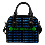 Colorful Buffalo Bulls Stunning Letters Shoulder Handbags
