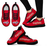 Magnificent Washington Capitals Amazing Logo Sneakers