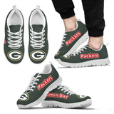 Magnificent Green Bay Packers Amazing Logo Sneakers