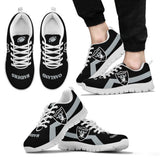 Oakland Raiders Line Logo Sneakers