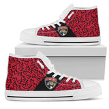 Perfect Cross Color Absolutely Nice Florida Panthers High Top Shoes